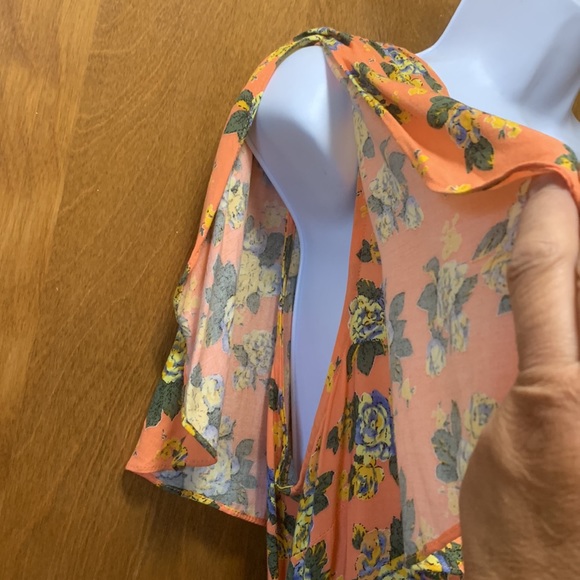 KIT & SKY WRAP DRESS SUMMER FLOWERS SZ XL - Picture 3 of 8